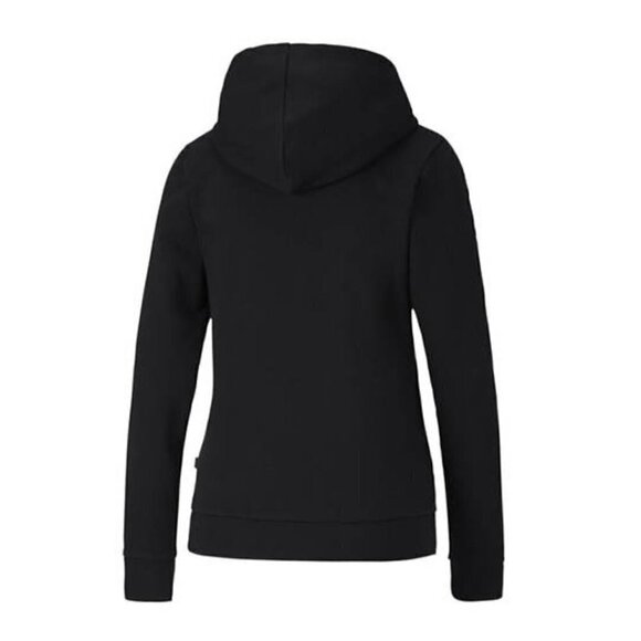 Women's PUMA Amplified Black Hoodie w/Kangaroo pocket Size XS NWT - Picture 2 of 13